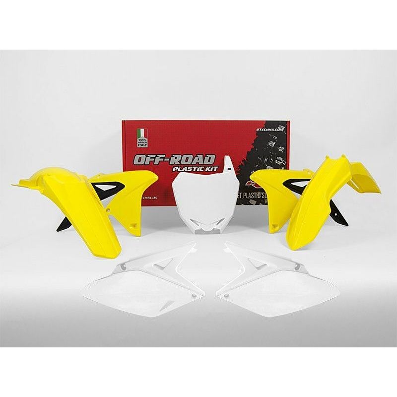 Kit de plástica RACETECH (5 piezas) - Color OEM - motoscamaralweb.com