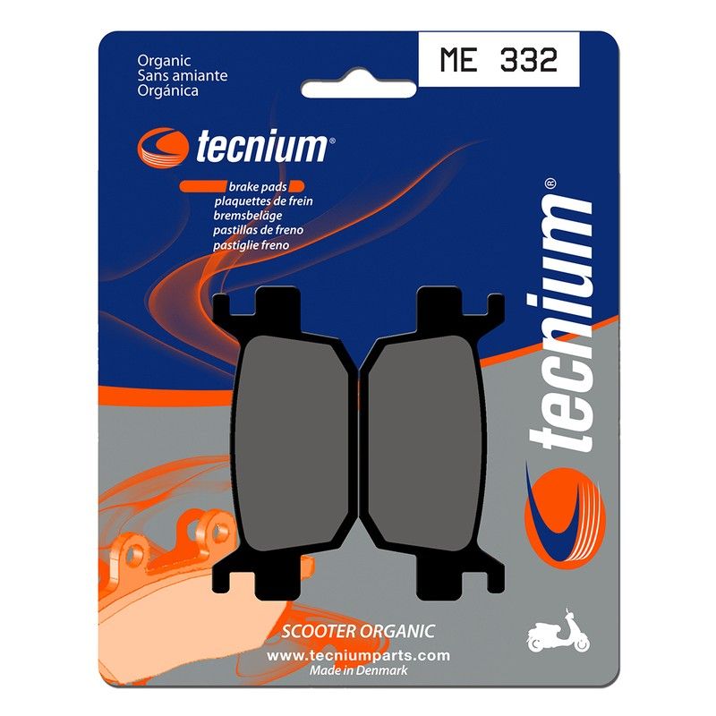 Pastillas de freno Tecnium Scooter orgánicas ME332 - motoscamaralweb.com