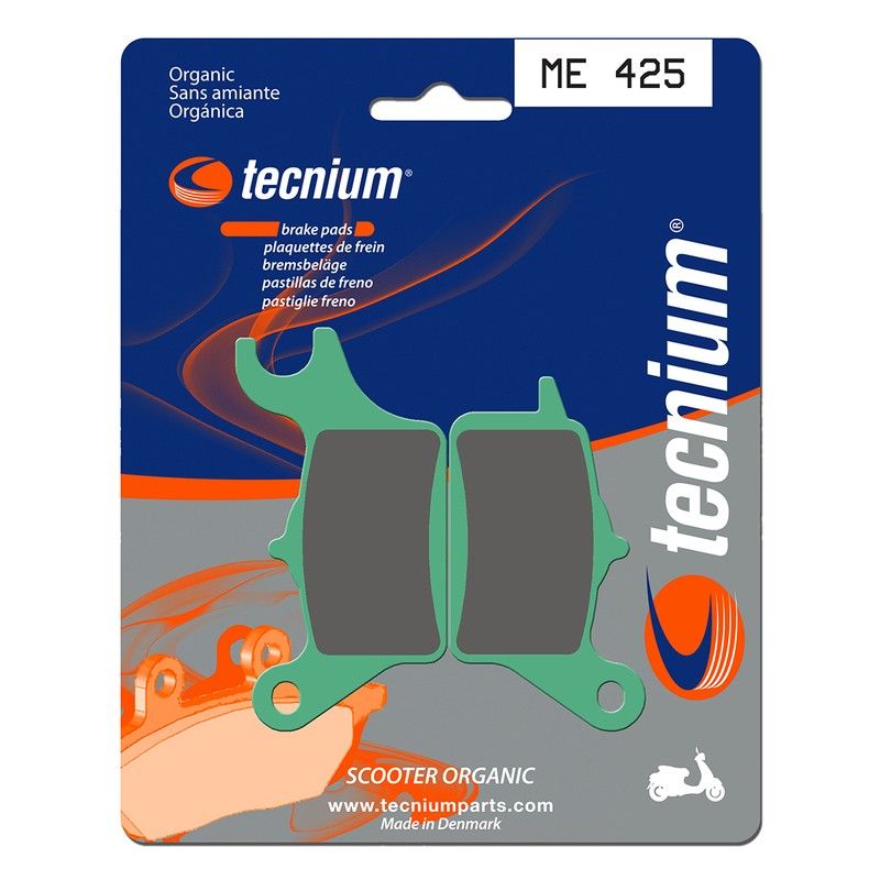 Pastillas de freno Tecnium Scooter orgánicas ME425 - motoscamaralweb.com