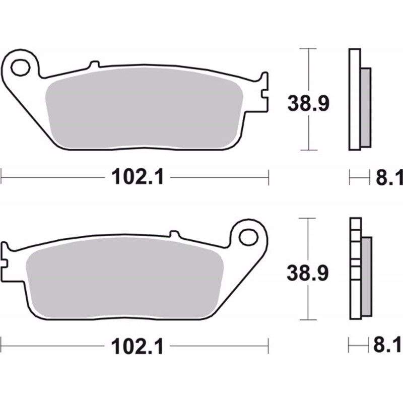 Pastillas de freno sinterizadas Brembo 07HO30SA - motoscamaralweb.com