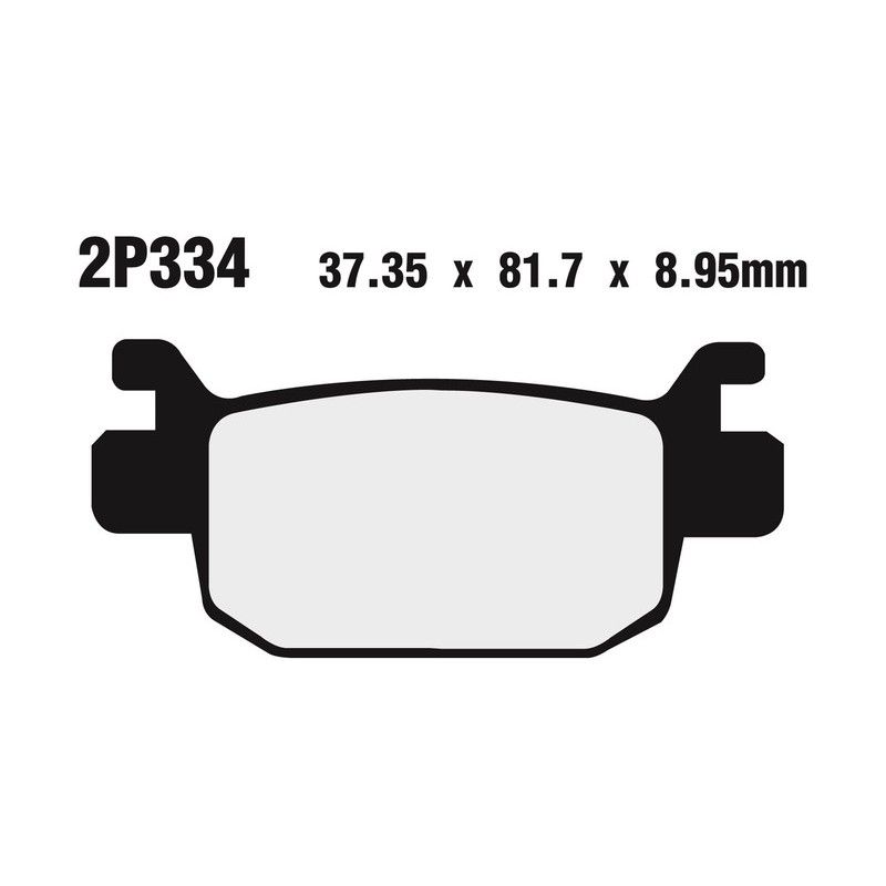 Juego pastillas de freno traseras Nissin Honda Forza / SH Scoopy - motoscamaralweb.com