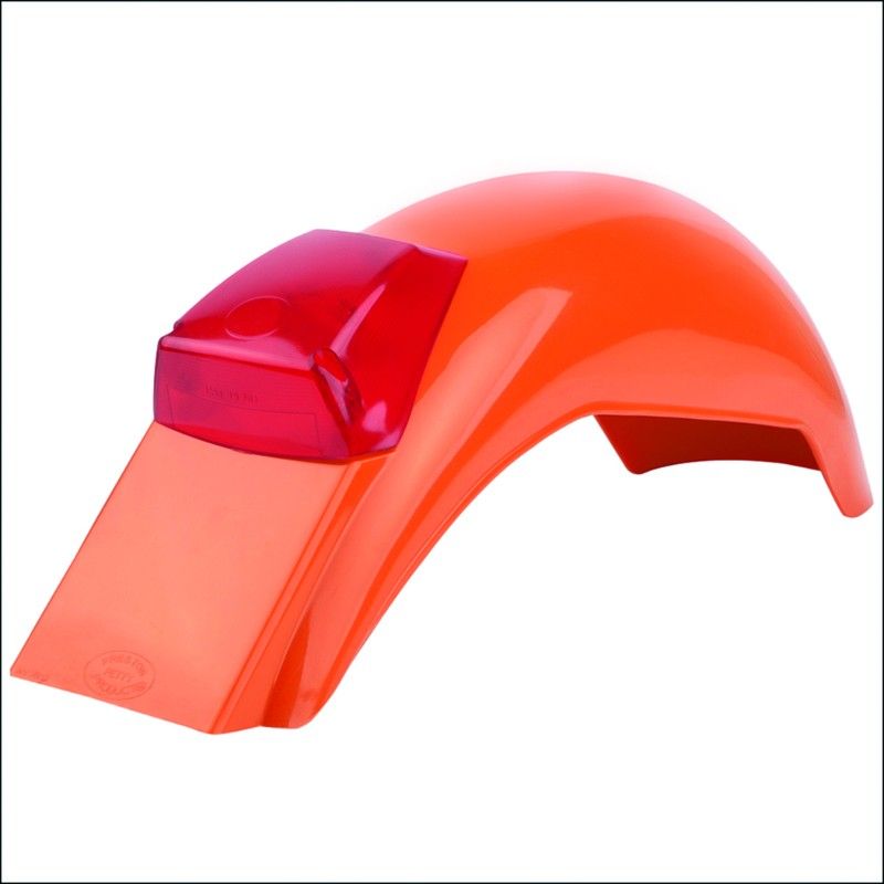 Guardabarros trasero Preston Petty vintage Muder Pumpkin Naranja - motoscamaralweb.com