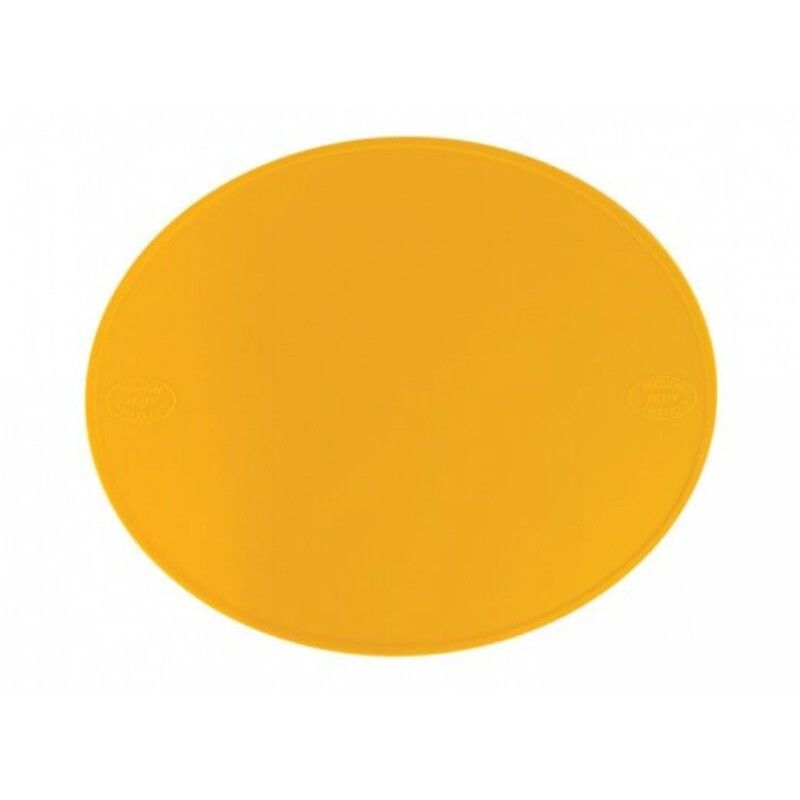 Porta-números Preston Petty ovalado 28.6cm X 23.5CM Amarillo. x1 unidad - motoscamaralweb.com