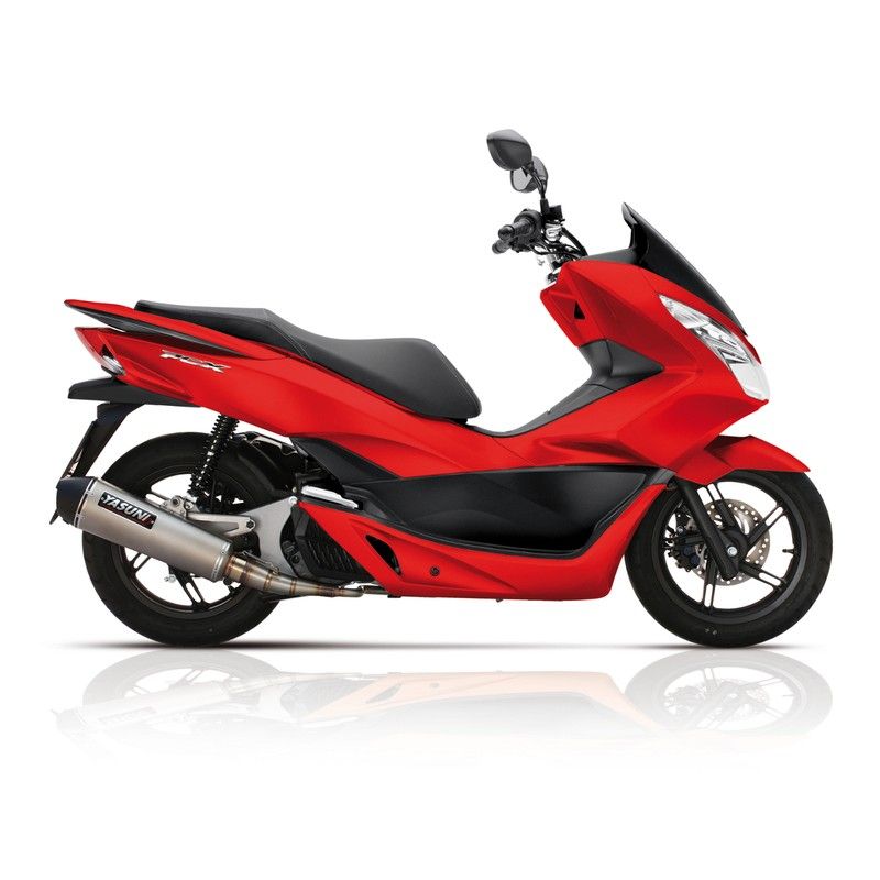 Escape homologado Yasuni 4T Silenc. Titanio Honda PCX 12-15. SH Scoopy 125 (13-16) TUB653 - motoscamaralweb.com