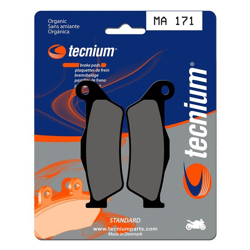 Pastillas de freno Tecnium MA171 Orgánicas - motoscamaralweb.com
