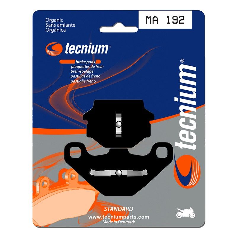 Pastillas de freno Tecnium MA192 Orgánicas - motoscamaralweb.com