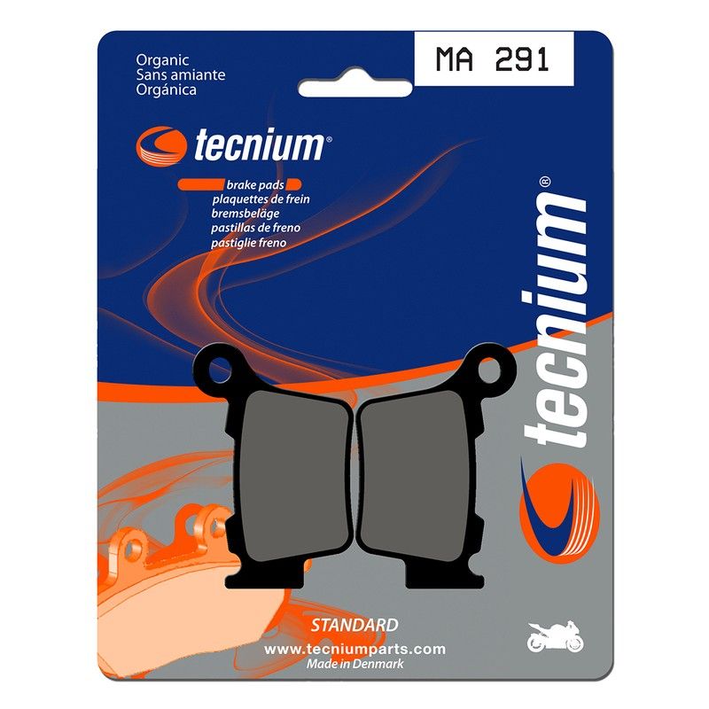 Pastillas de freno Tecnium MA291 Orgánicas - motoscamaralweb.com