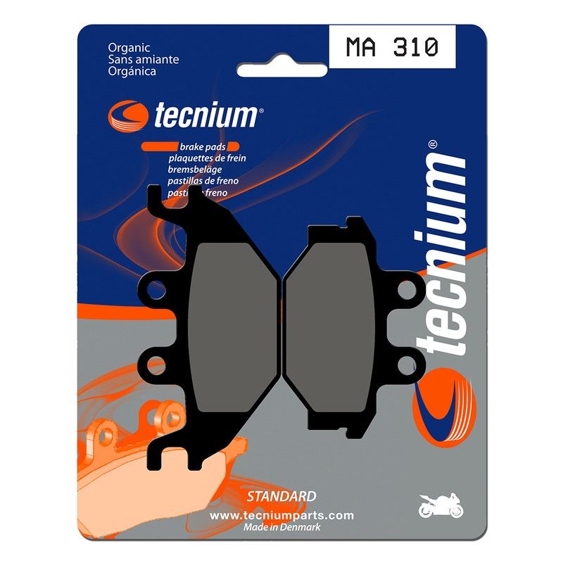 Pastillas de freno Tecnium MA310 Orgánicas - motoscamaralweb.com
