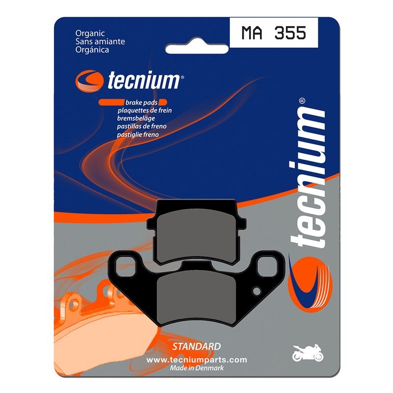 Pastillas de freno Tecnium MA355 Orgánicas - motoscamaralweb.com