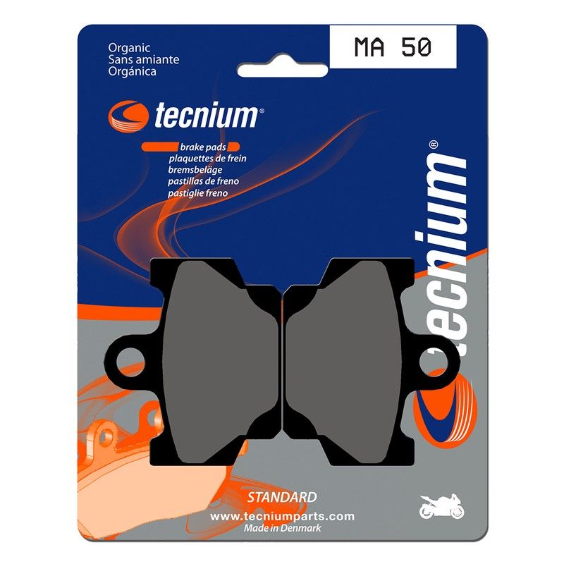 Pastillas de freno Tecnium MA50 Orgánicas - motoscamaralweb.com
