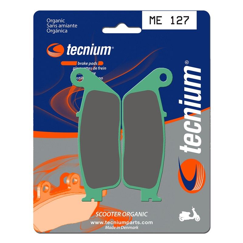 Pastillas de freno Tecnium Scooter orgánicas ME127 - motoscamaralweb.com