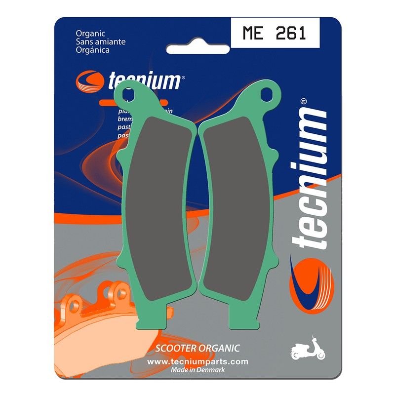 Pastillas de freno Tecnium Scooter orgánicas ME261 - motoscamaralweb.com