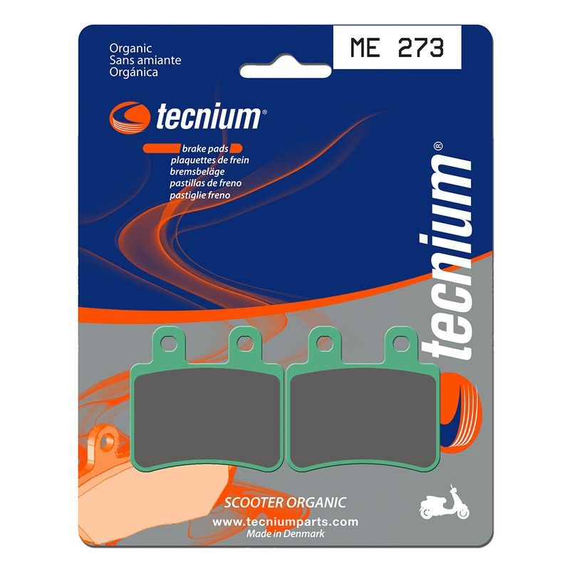Pastillas de freno Tecnium Scooter orgánicas ME273 - motoscamaralweb.com
