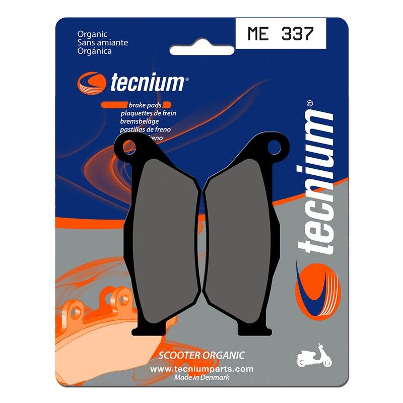 Pastillas de freno Tecnium Scooter orgánicas ME337 - motoscamaralweb.com