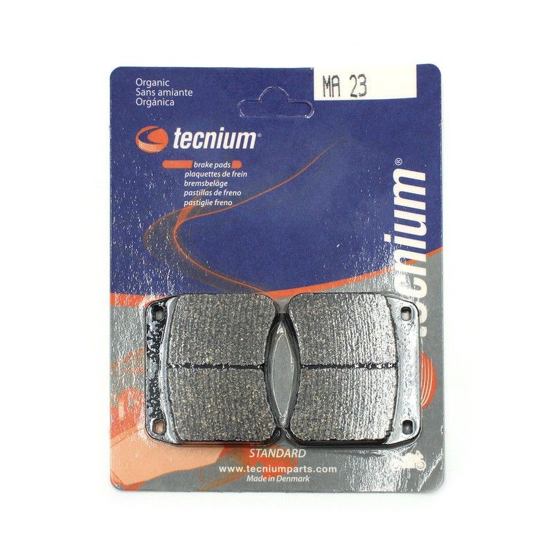 Pastillas de freno Tecnium MA23 Orgánicas - motoscamaralweb.com