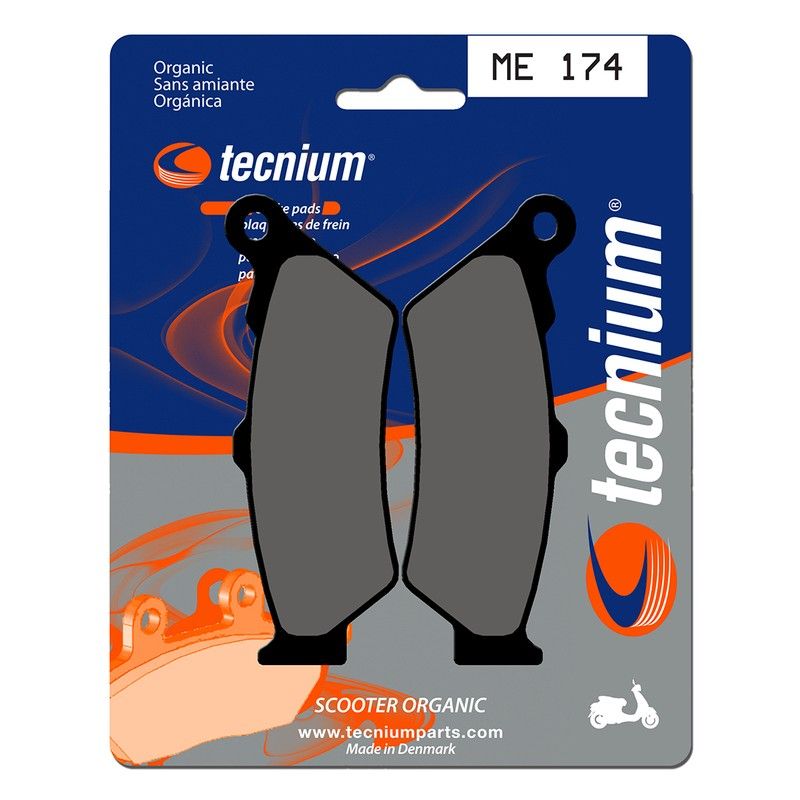 Pastillas de freno Tecnium Scooter orgánicas ME174 - motoscamaralweb.com