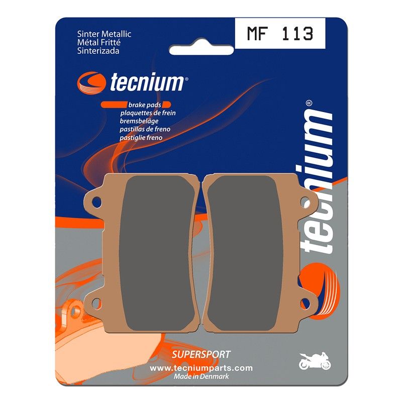 Pastillas de freno Tecnium MF113 Sinterizadas - motoscamaralweb.com
