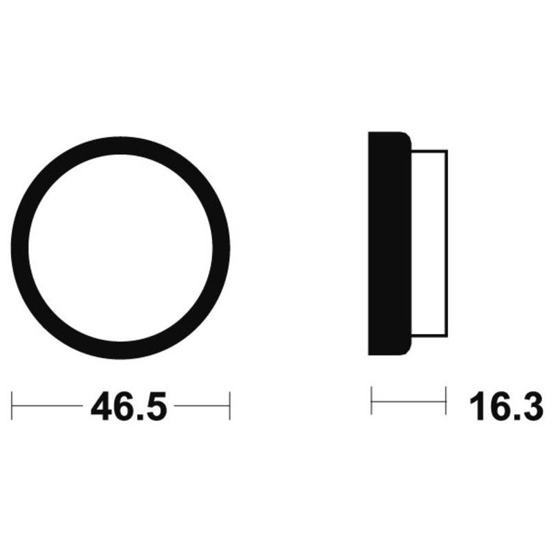 Pastillas de freno Tecnium MOR76 Sinterizadas - motoscamaralweb.com