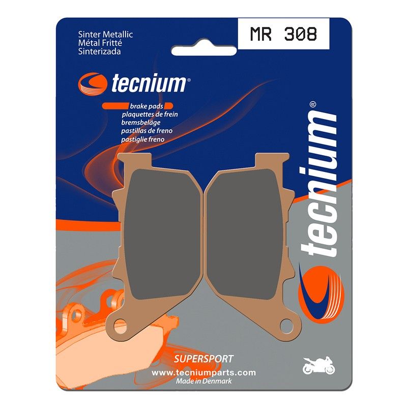Pastillas de freno Tecnium MR308 Sinterizadas - motoscamaralweb.com