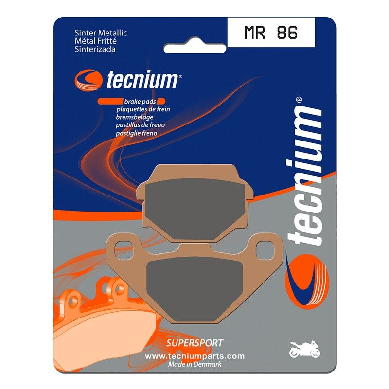 Pastillas de freno Tecnium MR86 Sinterizadas - motoscamaralweb.com