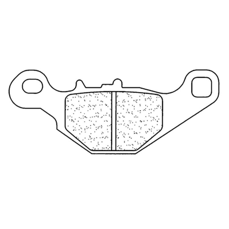 Juego de pastillas sinterizadas CL BRAKES (1152X59) - motoscamaralweb.com