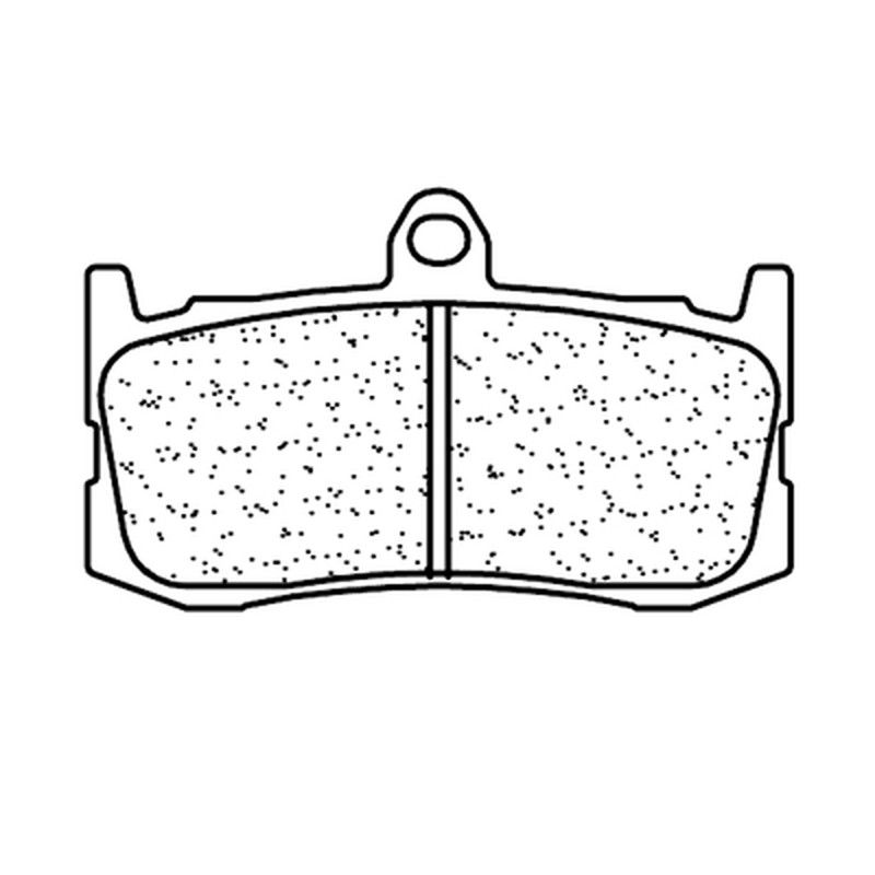 Juego de pastillas sinterizadas CL BRAKES (1209XBK5) - motoscamaralweb.com
