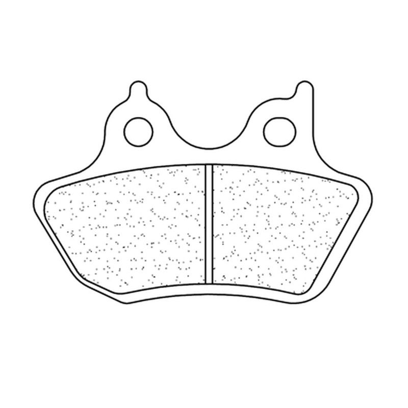 Juego de pastillas sinterizadas CL BRAKES (1211RX3) - motoscamaralweb.com