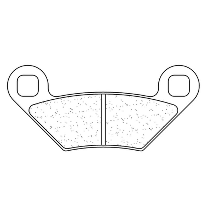 Juego de pastillas sinterizadas CL BRAKES (1222ATV1) - motoscamaralweb.com
