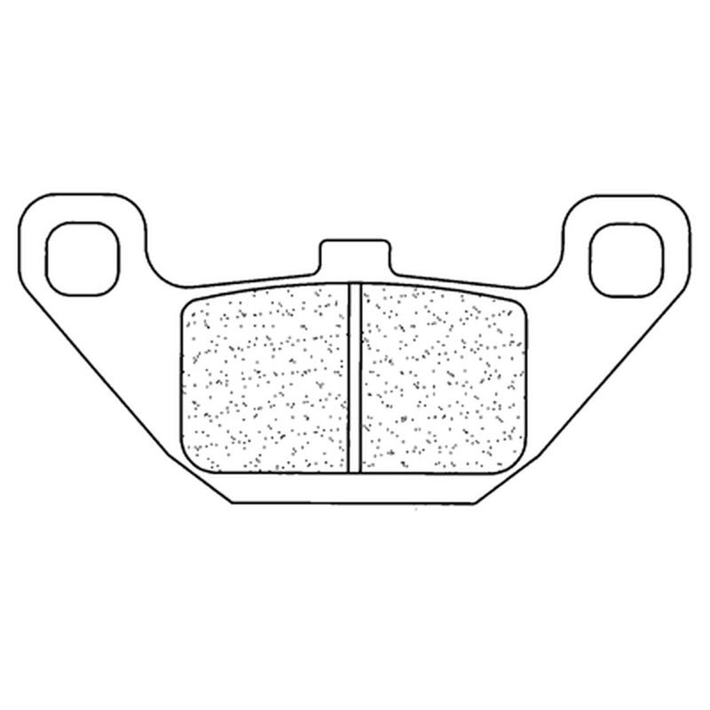 Juego de pastillas sinterizadas CL BRAKES (2285A3+) - motoscamaralweb.com