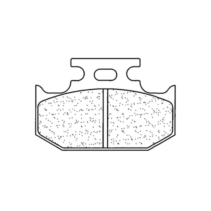 Juego de pastillas sinterizadas CL BRAKES (2299RX3) - motoscamaralweb.com