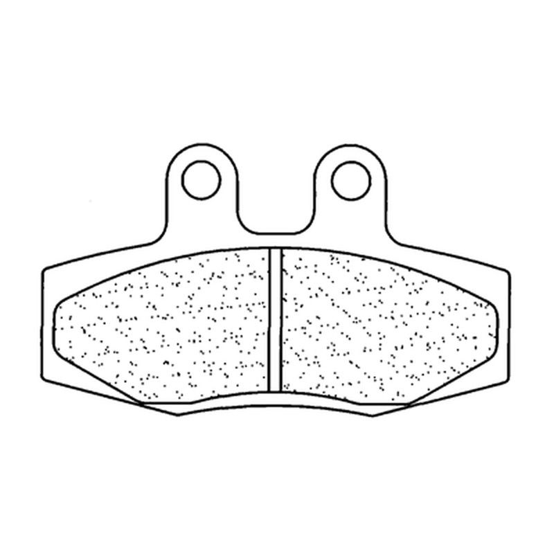 Juego de pastillas sinterizadas CL BRAKES (2399MX10) - motoscamaralweb.com