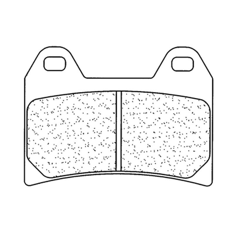 Juego de pastillas sinterizadas CL BRAKES (2539C60) - motoscamaralweb.com