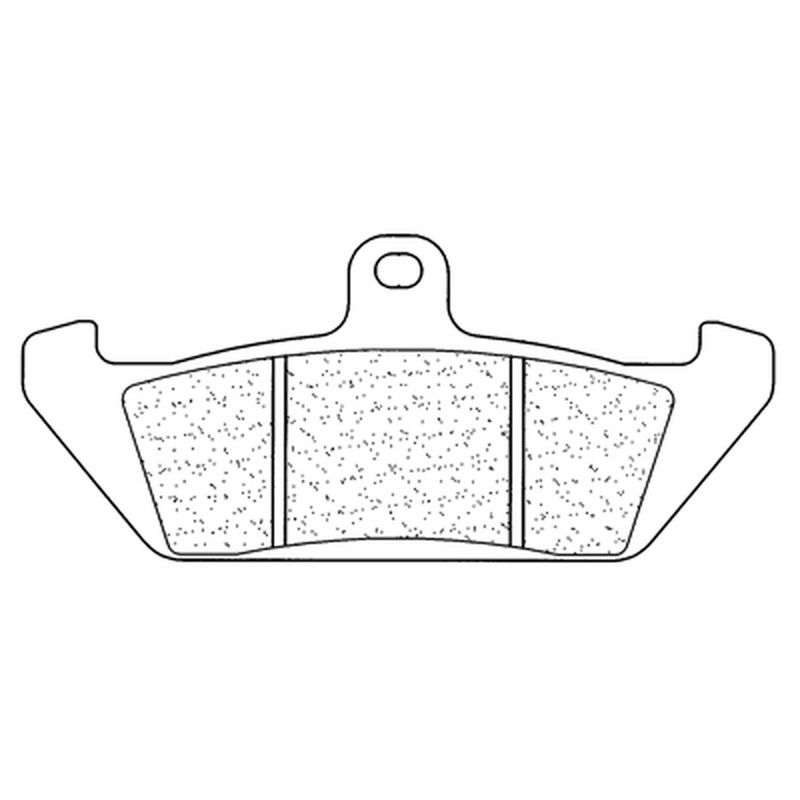 Juego de pastillas sinterizadas CL BRAKES (2801S4) - motoscamaralweb.com