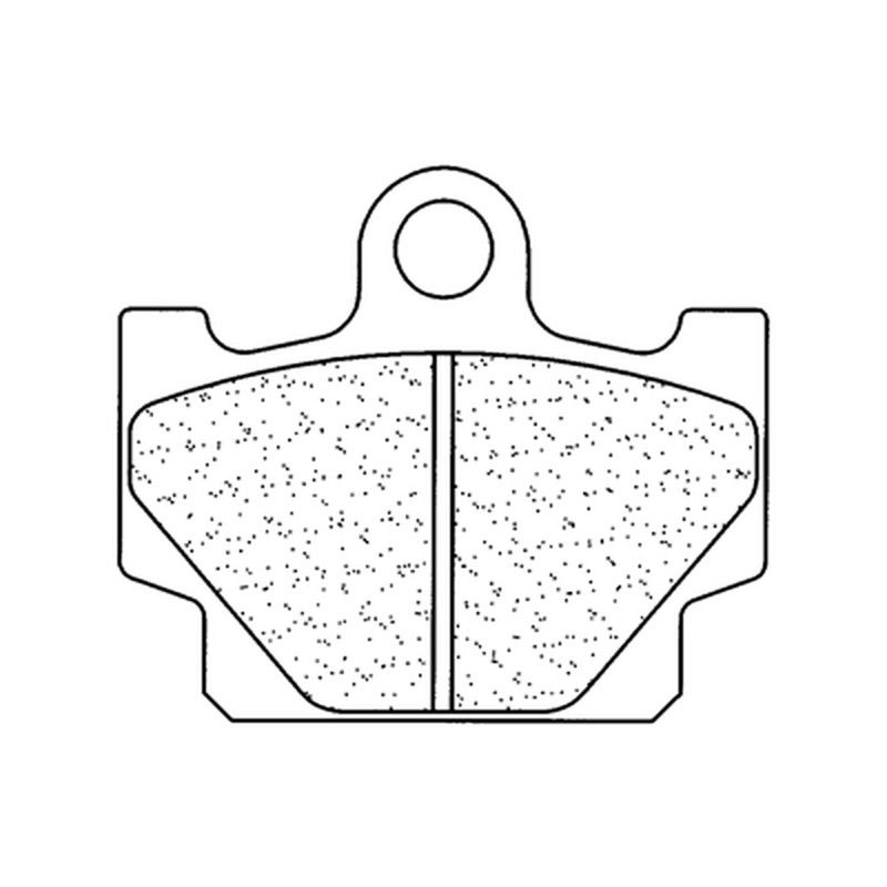 Juego de pastillas sinterizadas CL BRAKES (2802S4) - motoscamaralweb.com