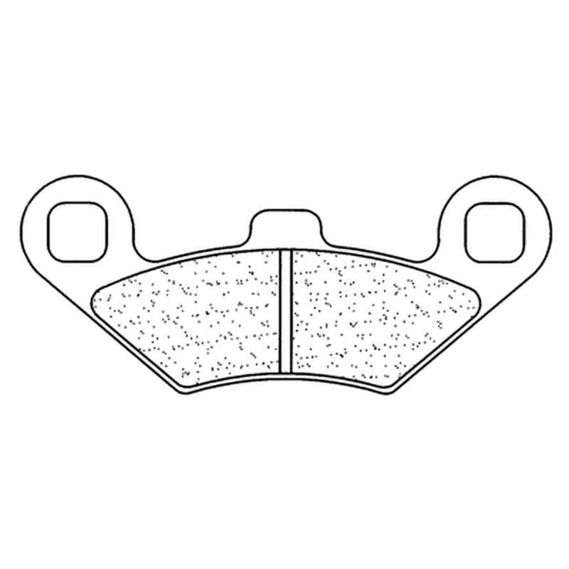 Juego de pastillas sinterizadas CL BRAKES (2927ATV1) - motoscamaralweb.com