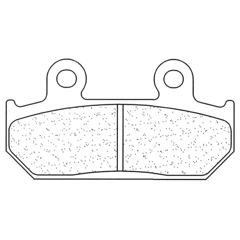 Juego de pastillas sinterizadas CL Brakes (2252C60) - motoscamaralweb.com