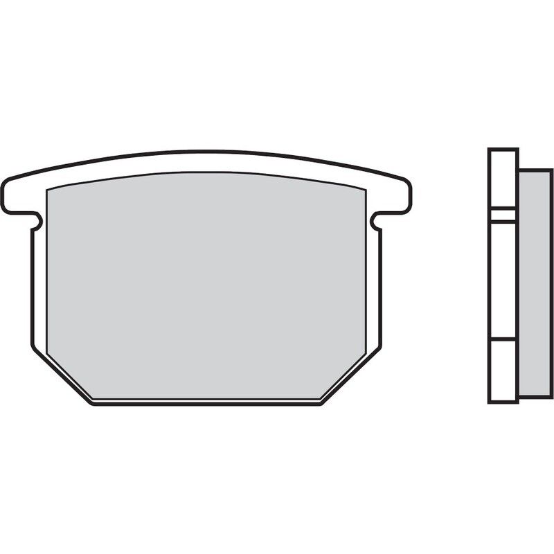 Pastillas de freno orgánicas Brembo 07SU0412 - motoscamaralweb.com