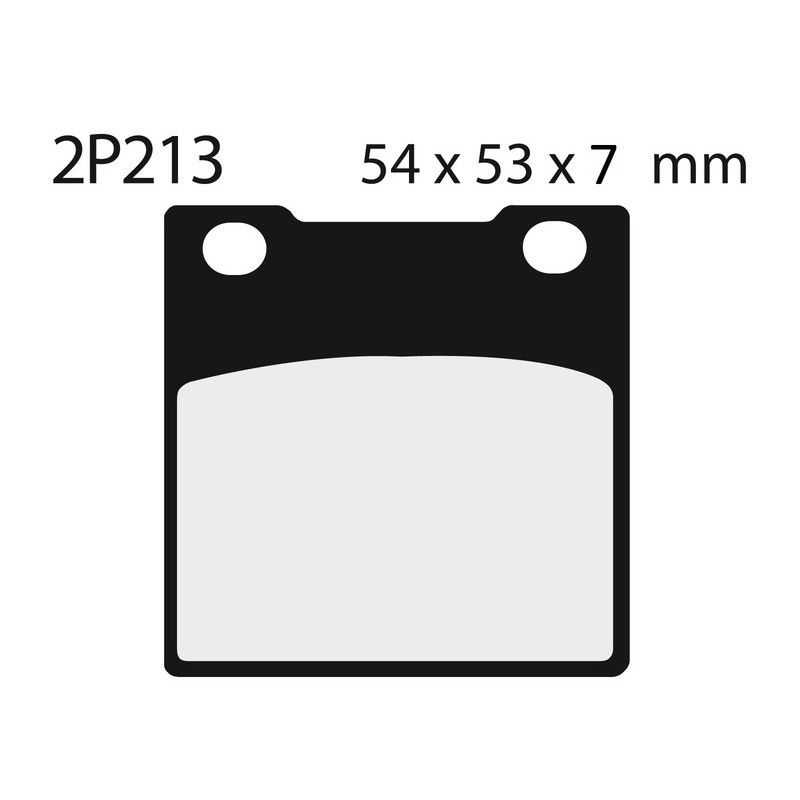 Juego pastillas de freno NISSIN 2P213NS Tra. RGV125/250 - motoscamaralweb.com