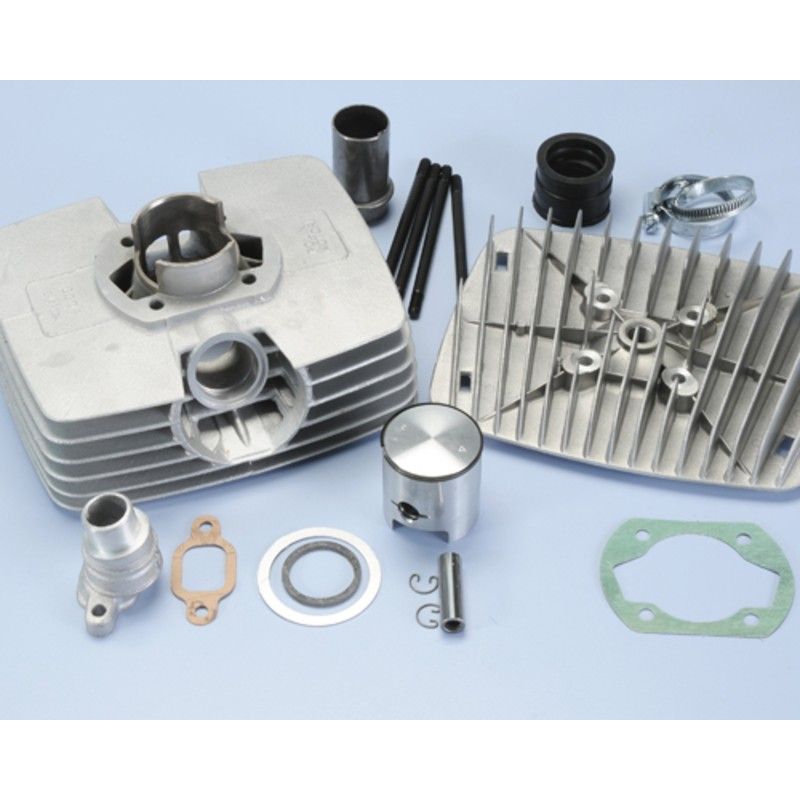 Kit grupo térmico Polini Minarelli Serie 6000. carrera 42. 80 cc - motoscamaralweb.com