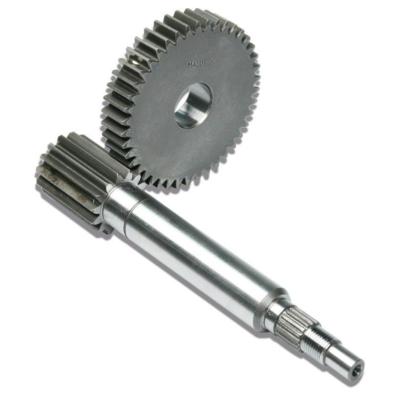 Desarrollo engranaje primario Malossi HTQ Z 14/42 - Forzado Ø17mm - motoscamaralweb.com