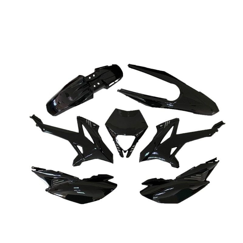 Kit plástica V PARTS tipo origen negro - Beta RR - motoscamaralweb.com