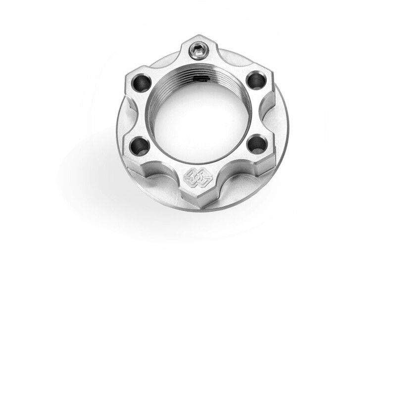 Tuerca de bloqueo trasera GILLES. titanio - motoscamaralweb.com