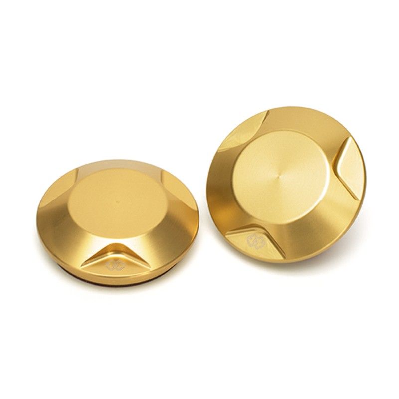 Tapones del pivote del basculante GILLES. dorado - motoscamaralweb.com