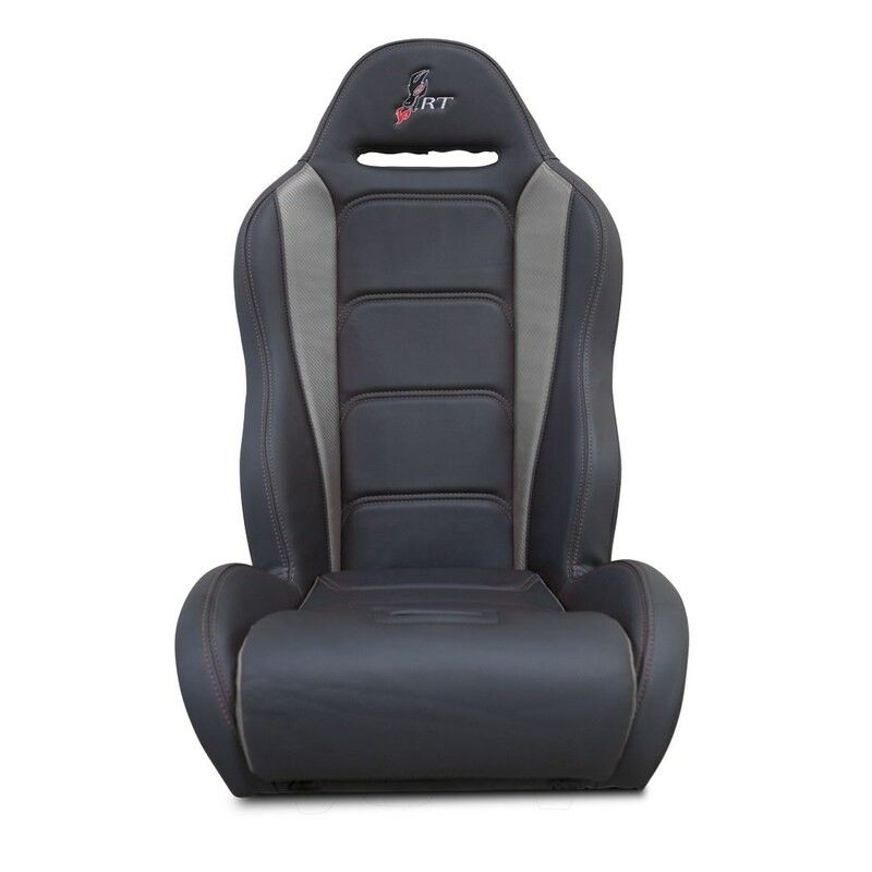 DRAGONFIRE RT High Back Seats Black/Grey - Pair - motoscamaralweb.com