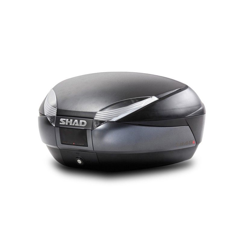 Baúl SHAD SH48DG gris oscuro / negro - motoscamaralweb.com