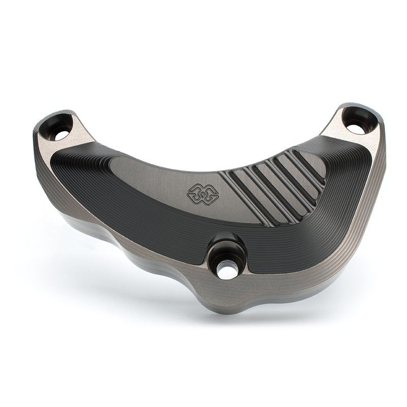 Protector de la tapa del motor GILLES (lado derecho). negro - motoscamaralweb.com