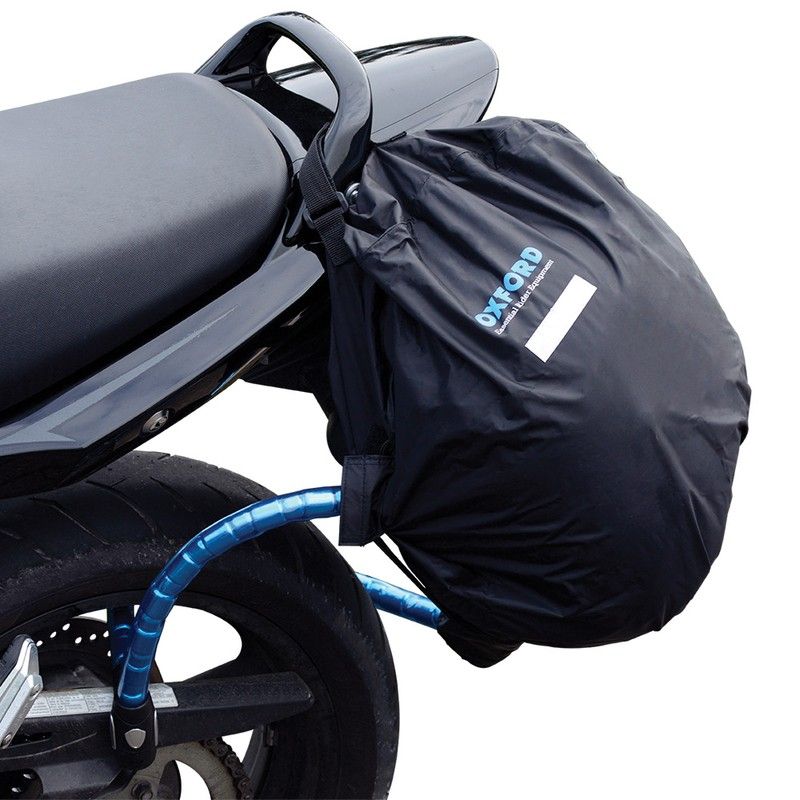 Bolsa para casco con cerradura OXFORD - negro - motoscamaralweb.com