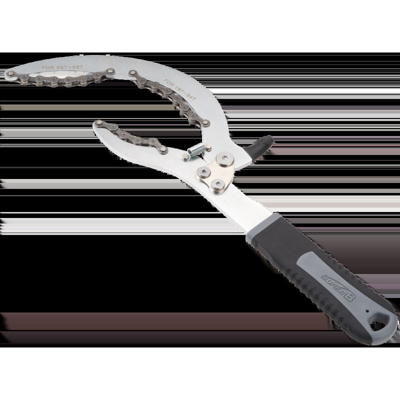 Mordaza suelta coronas y extractor de cassette Super B para E-Bike 18T-34T y 35T-53T - motoscamaralweb.com