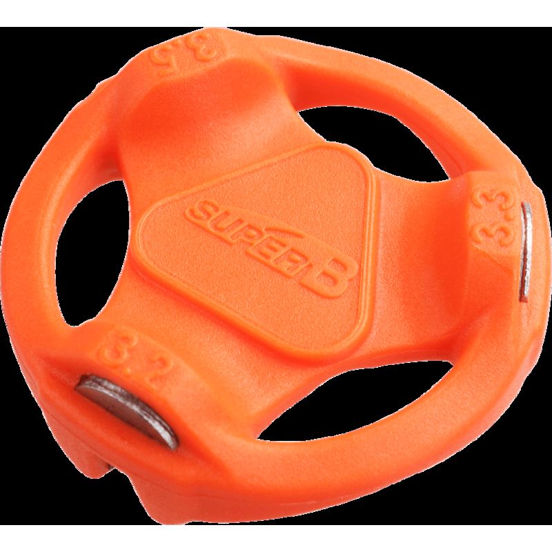 Llave de radios 3 en 1 Super B (3.2 / 3.3 / 3.5 mm) - motoscamaralweb.com