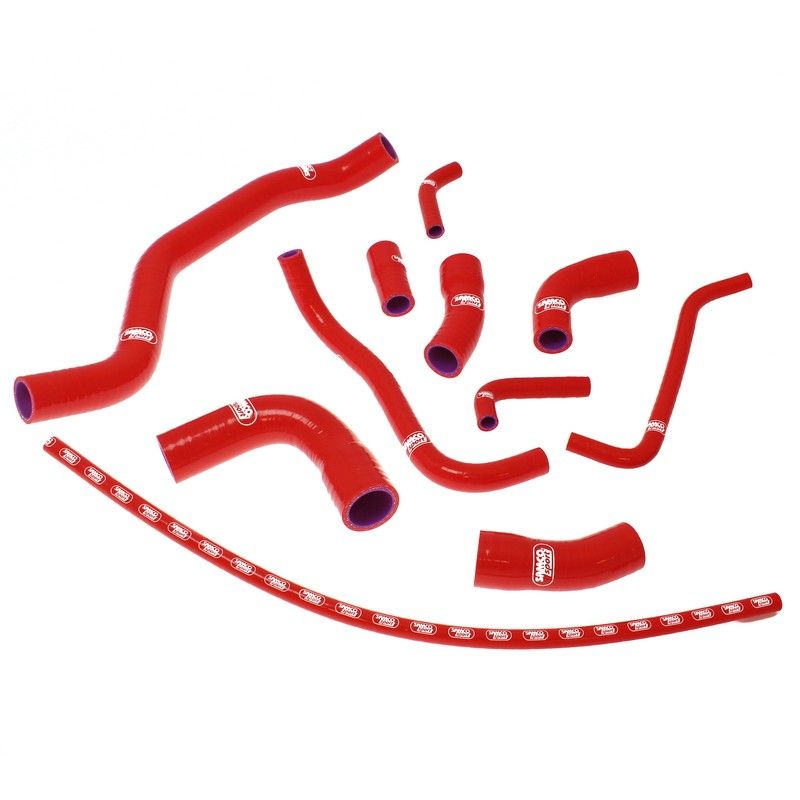 Kit manguitos SAMCO Yamaha rojo YAM-3-RD - motoscamaralweb.com